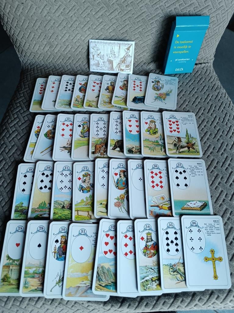 36 Lenormandkaarten (sealed), Enlèvement ou Envoi