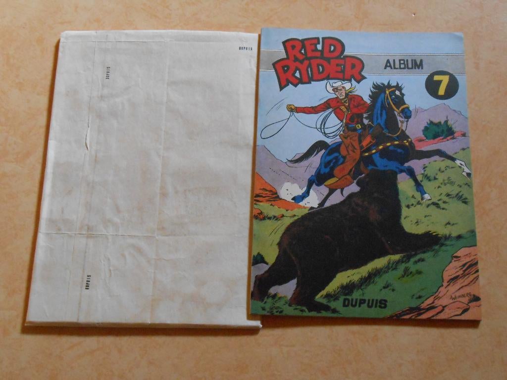 Red Ryder 7 sc 1955 1 ste druk. In originele Dupuis verpakki, Eén stripboek, Nieuw, Ophalen of Verzenden, Harman