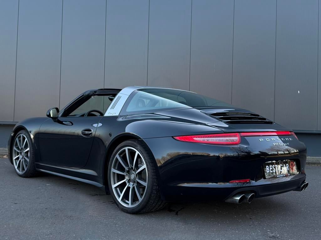 Porsche Targe 4S 911 3.4i * Sportuitlaat, Auto's, Automaat, 4 zetels, Zwart, Cabriolet