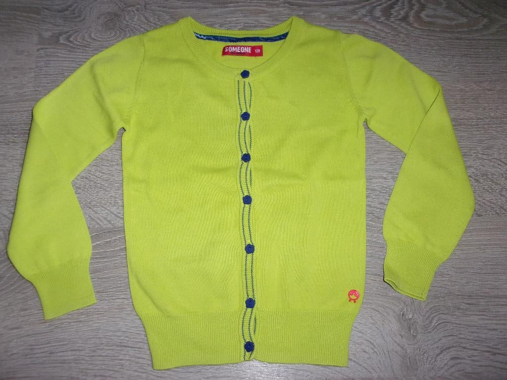 Meisjes giletjes. Maat 128 (SOMEONE), Kinderen en Baby's, Kinderkleding | Maat 128, Meisje, Trui of Vest, Ophalen of Verzenden