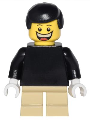 Lego figuur twn122 Boy winter village bakery / F2, Ophalen of Verzenden, Zo goed als nieuw, Losse stenen, Lego