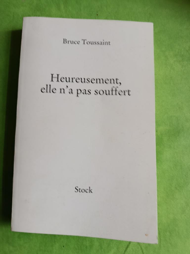 Heureusement elle n'a pas souffert, Bruce Toussaint,  ‎Stock, Boeken, Overige Boeken, Zo goed als nieuw, Ophalen of Verzenden