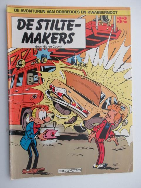 robbedoes...nr.32.....de stiltemakers............1st, Ophalen of Verzenden, Gelezen