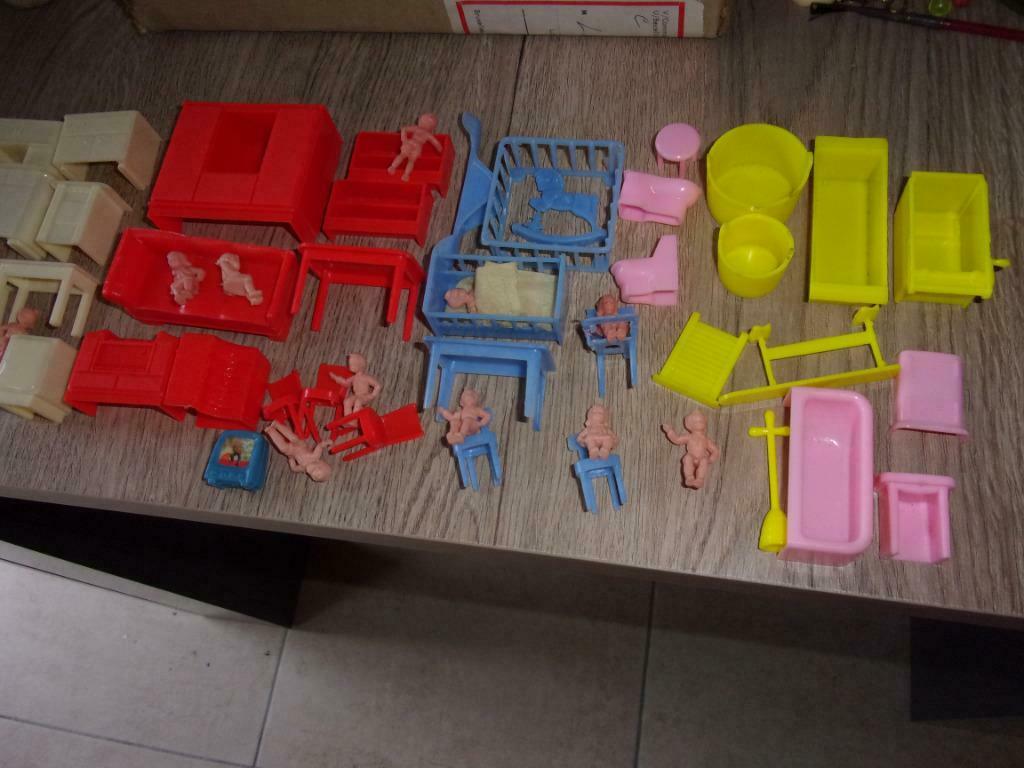 miniatuur poppenhuismeubilair en miniatuurdieren, Antiek en Kunst, Ophalen of Verzenden