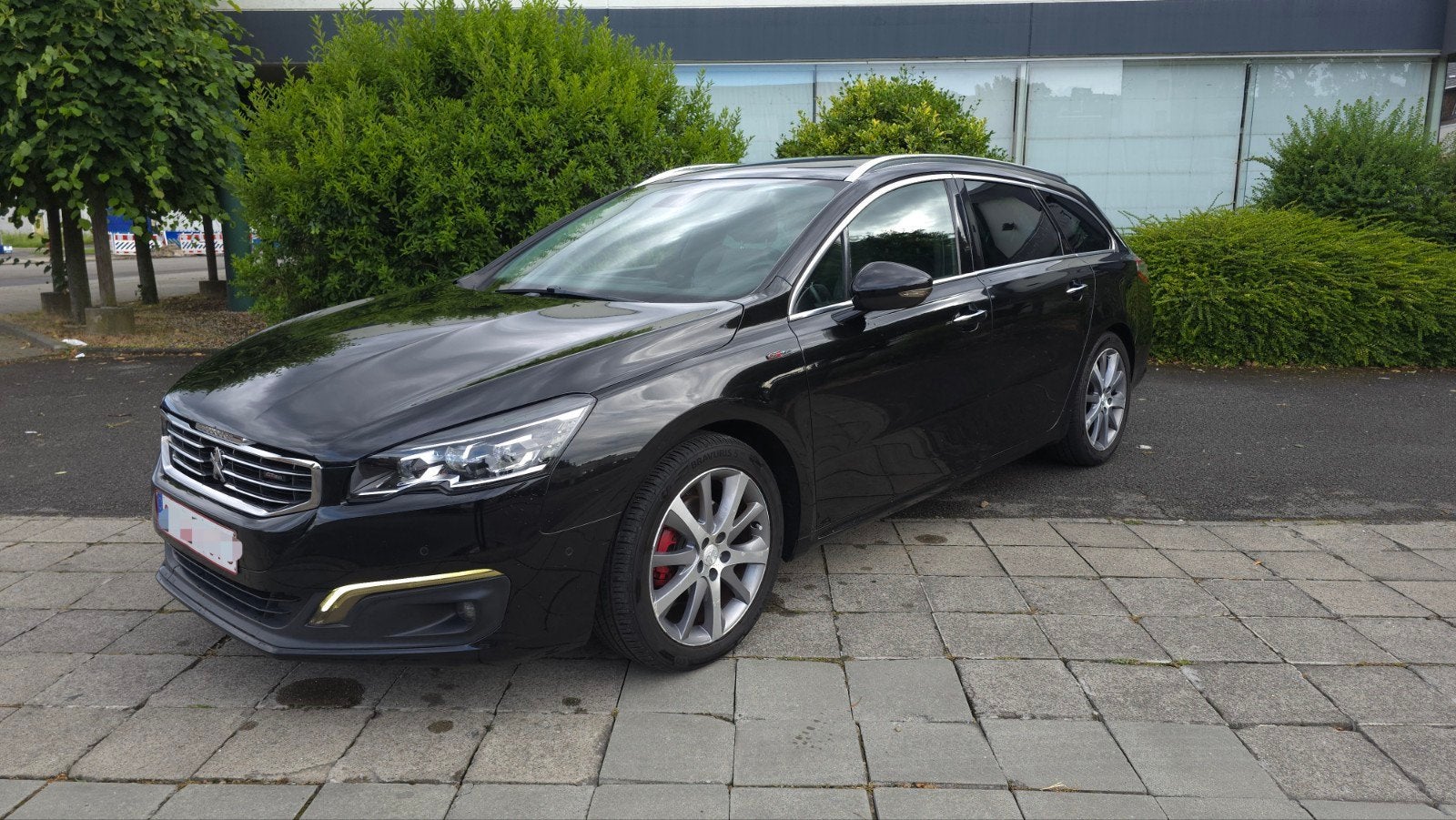 PEUGEOT 508 GT-LINE 2.0, 150 PK RIJKLAAR VOOR GPS, LEER, Voorwielaandrijving, 4 cilinders, 109 g/km, Zwart