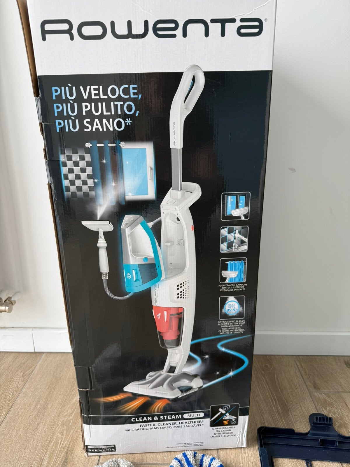 Rowenta Clean & Steam Multi, Elektronische apparatuur, Stoomapparaten, Niet werkend, Stoomreiniger, Ophalen of Verzenden