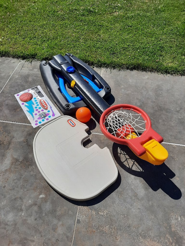 Little Tikes: Basketbalring opklapbaar (kinderen), Sport en Fitness, Basketbal, Ophalen, Zo goed als nieuw, Overige typen