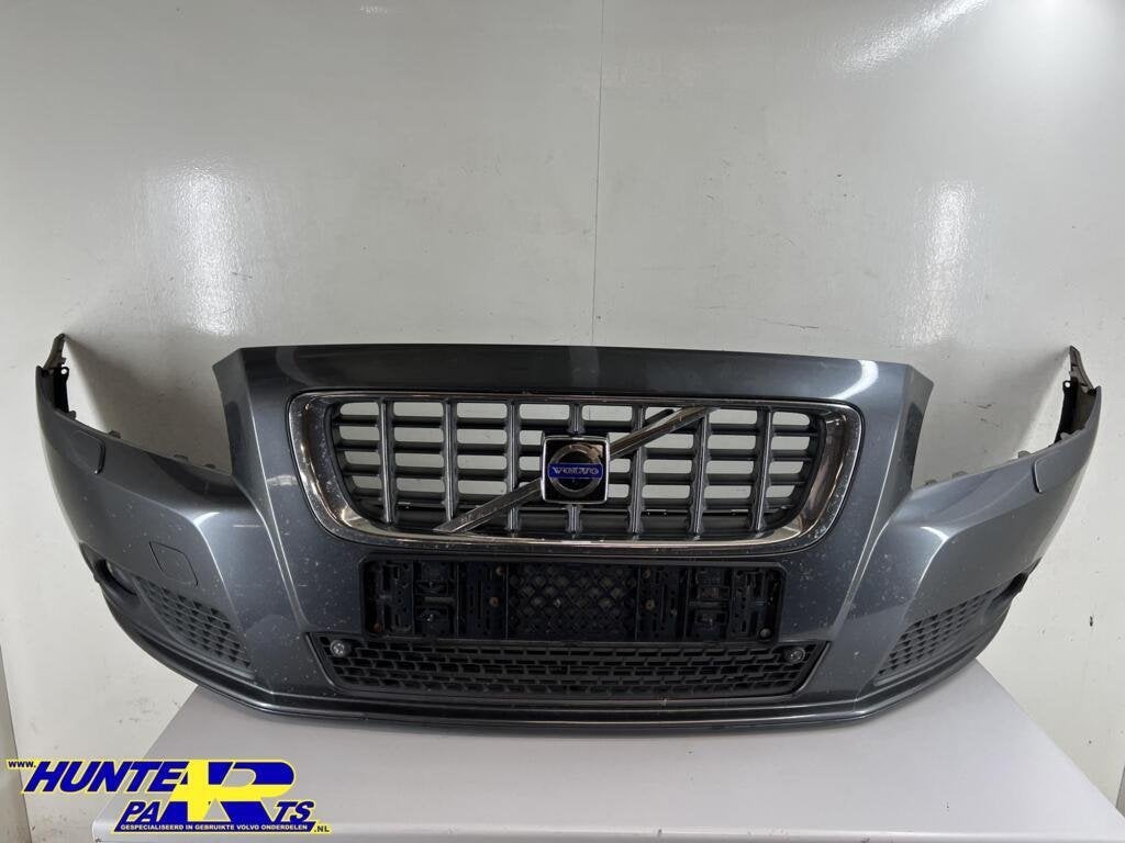 Voorbumper grijs 455-16 Volvo V70 III ('07-'14) 30678623, Gebruikt, Voor, Ophalen of Verzenden, Volvo