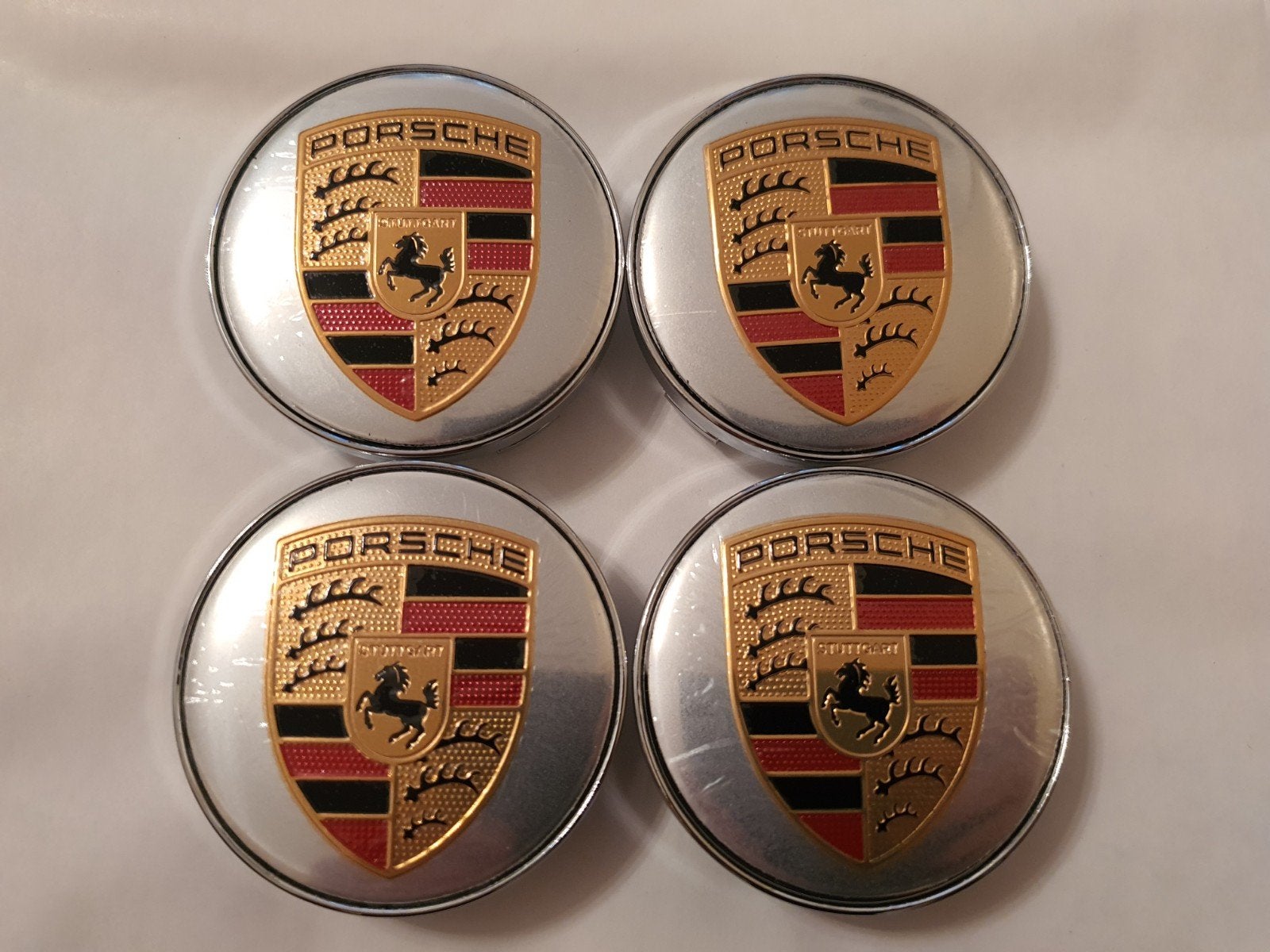 Porsche wieldoppen naafdoppen 60 mm / 56 mm, Ophalen of Verzenden, Nieuw