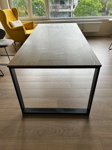 eettafel, 150 à 200 cm, Cinq personnes ou plus, Comme neuf, Synthétique