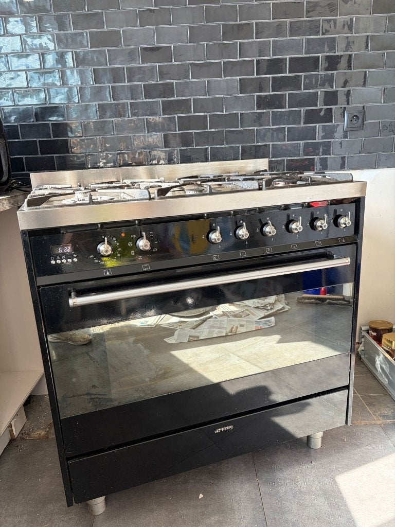 Smeg gasoven, Ophalen, Gebruikt, Smeg, Oven