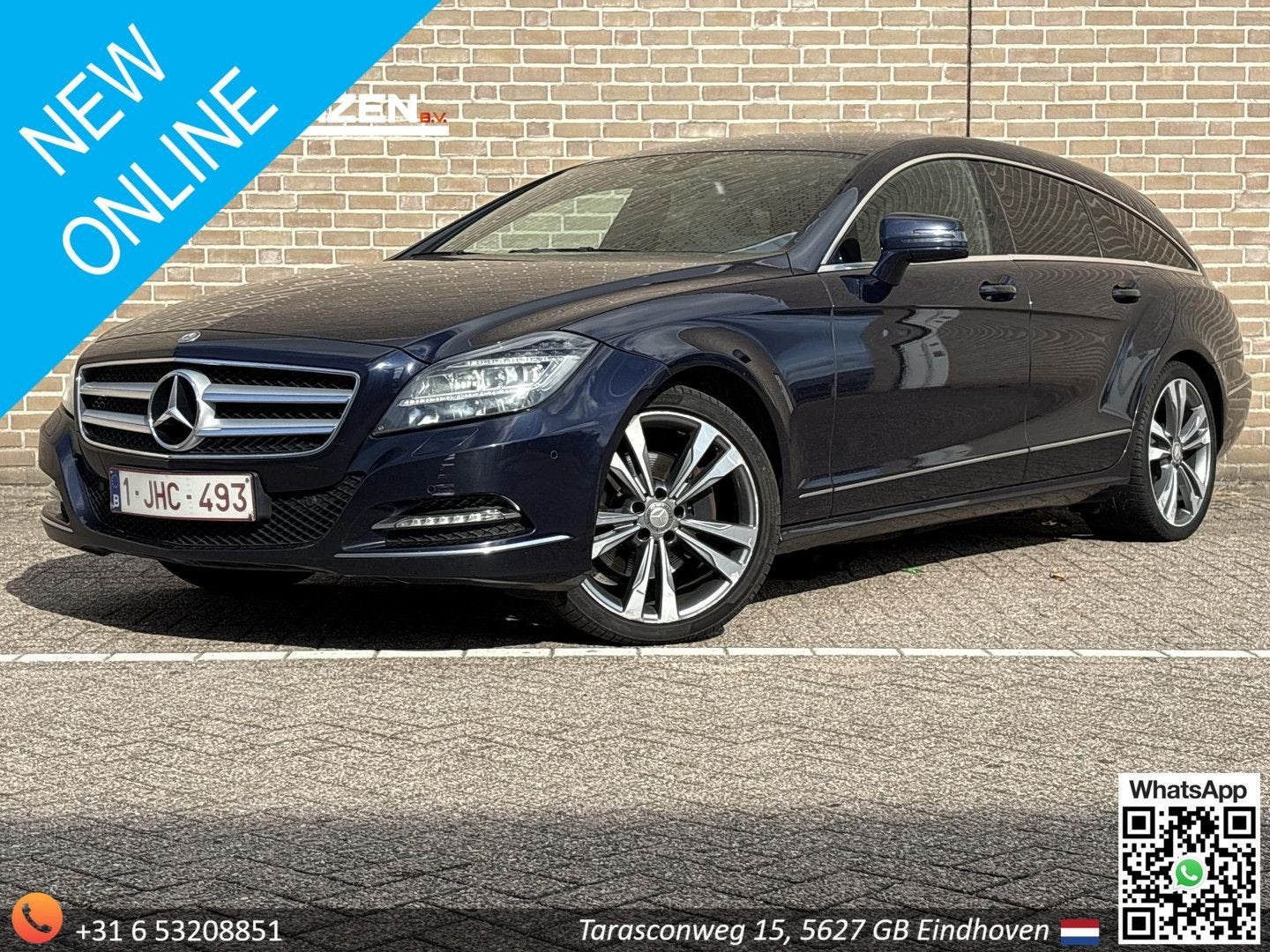 Mercedes-Benz CLS 250 d | Automaat | Leder | Climate | Cruis, Automaat, Blauw, Start-stop-systeem, CLS