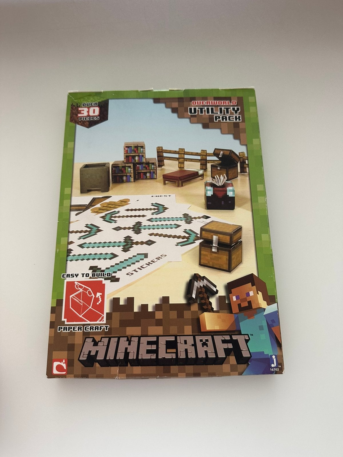 Minecraft knutselen, Ophalen, Nieuw
