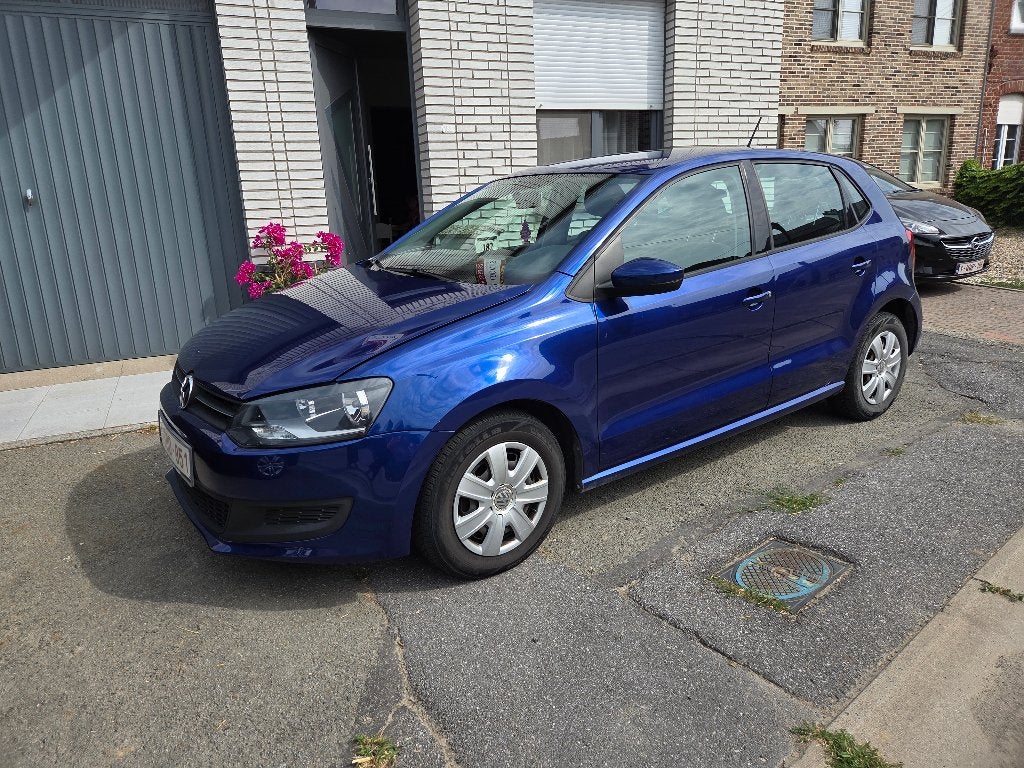 Volkswagen Polo, Auto's, Volkswagen, Euro 5, Stof, Blauw, Overige kleuren