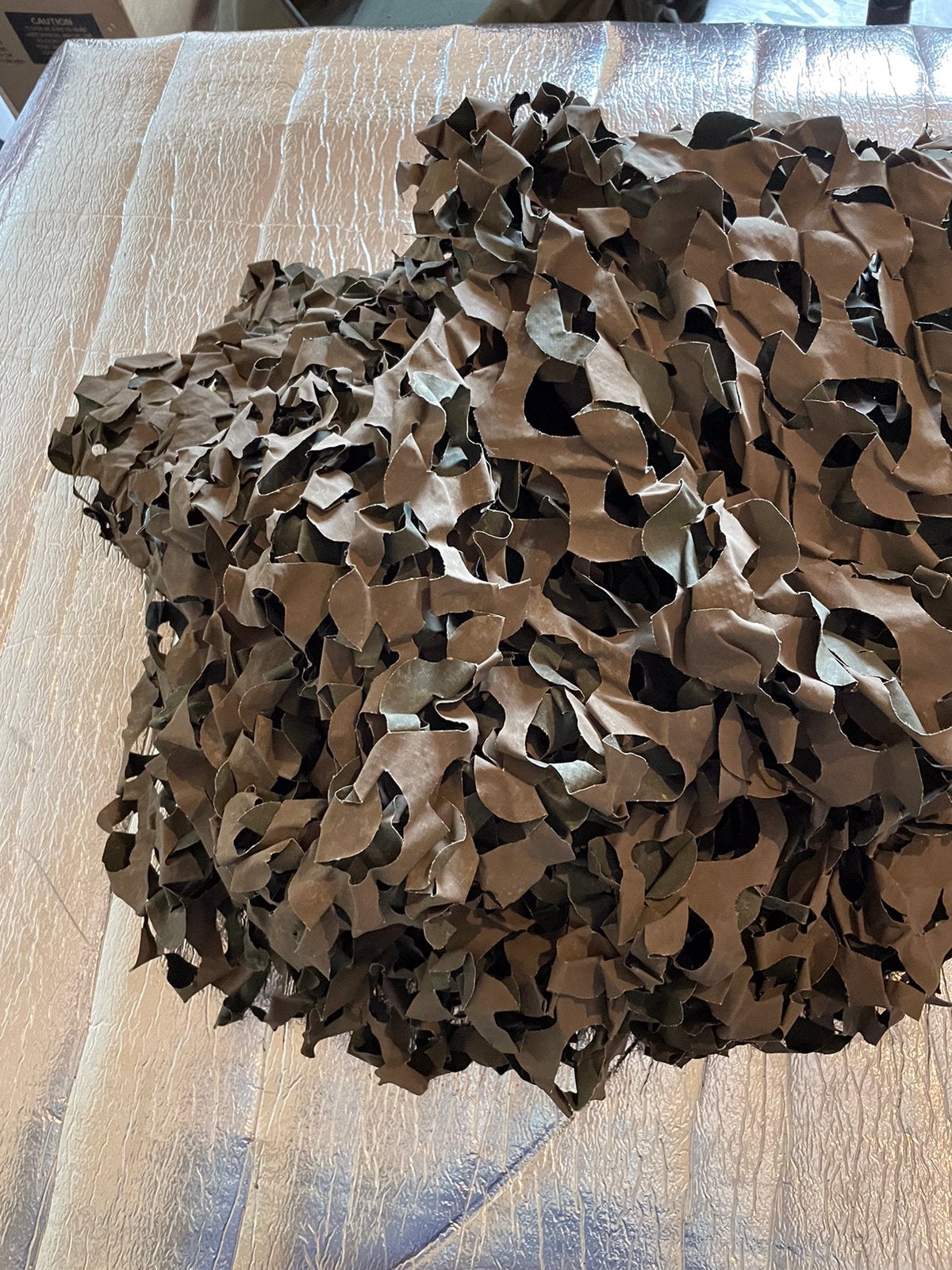 Camouflage net 3 meter op 2 meter, Ophalen
