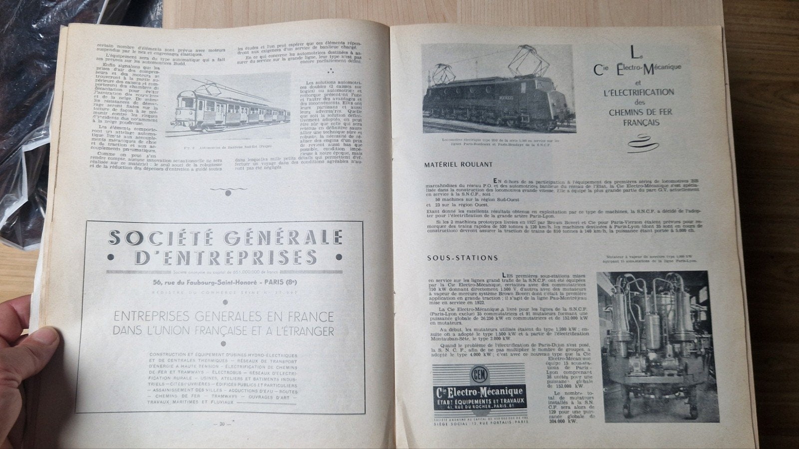 Rail et Route - édition spéciale- 1949, Collections, Trains & Trams, Enlèvement ou Envoi