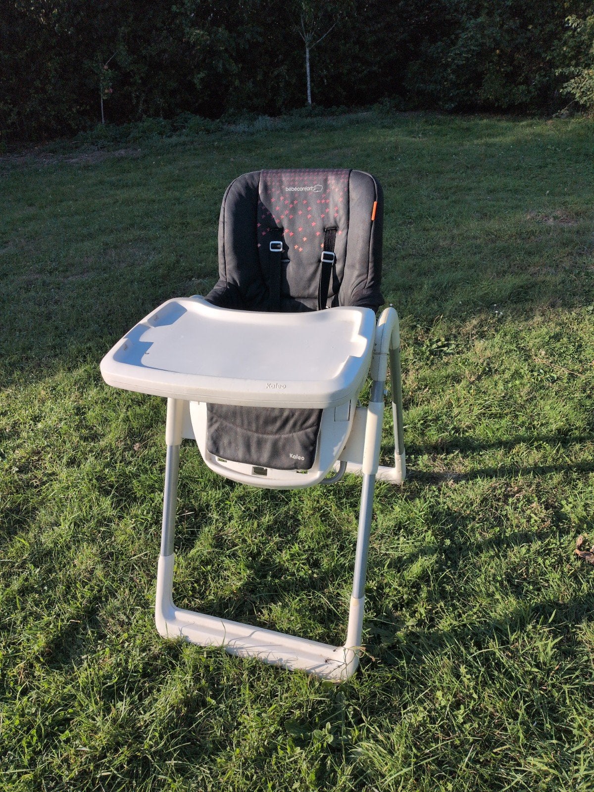 Chaise haute Bébé Confort Kaleo – Pliable et complète, Enlèvement, Utilisé, Chaise pliante, Coulissant