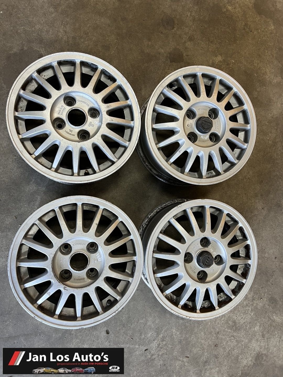 Audi 80 90 Coupe B2 B3 Velgen Ronal R8 6x14, Auto-onderdelen, 14 inch, Gebruikt, Velg(en), -