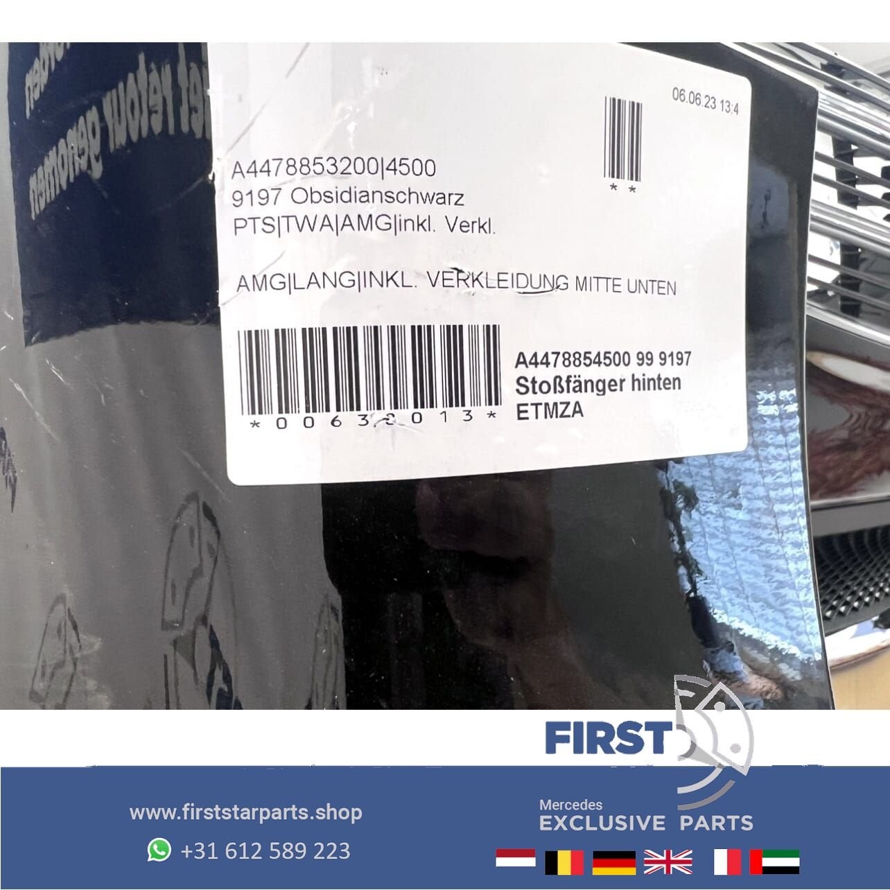 W447 VITO V KLASSE AMG PAKKET origineel Mercedes GRIJS 2020, Gebruikt, -, Ophalen of Verzenden, Bumper