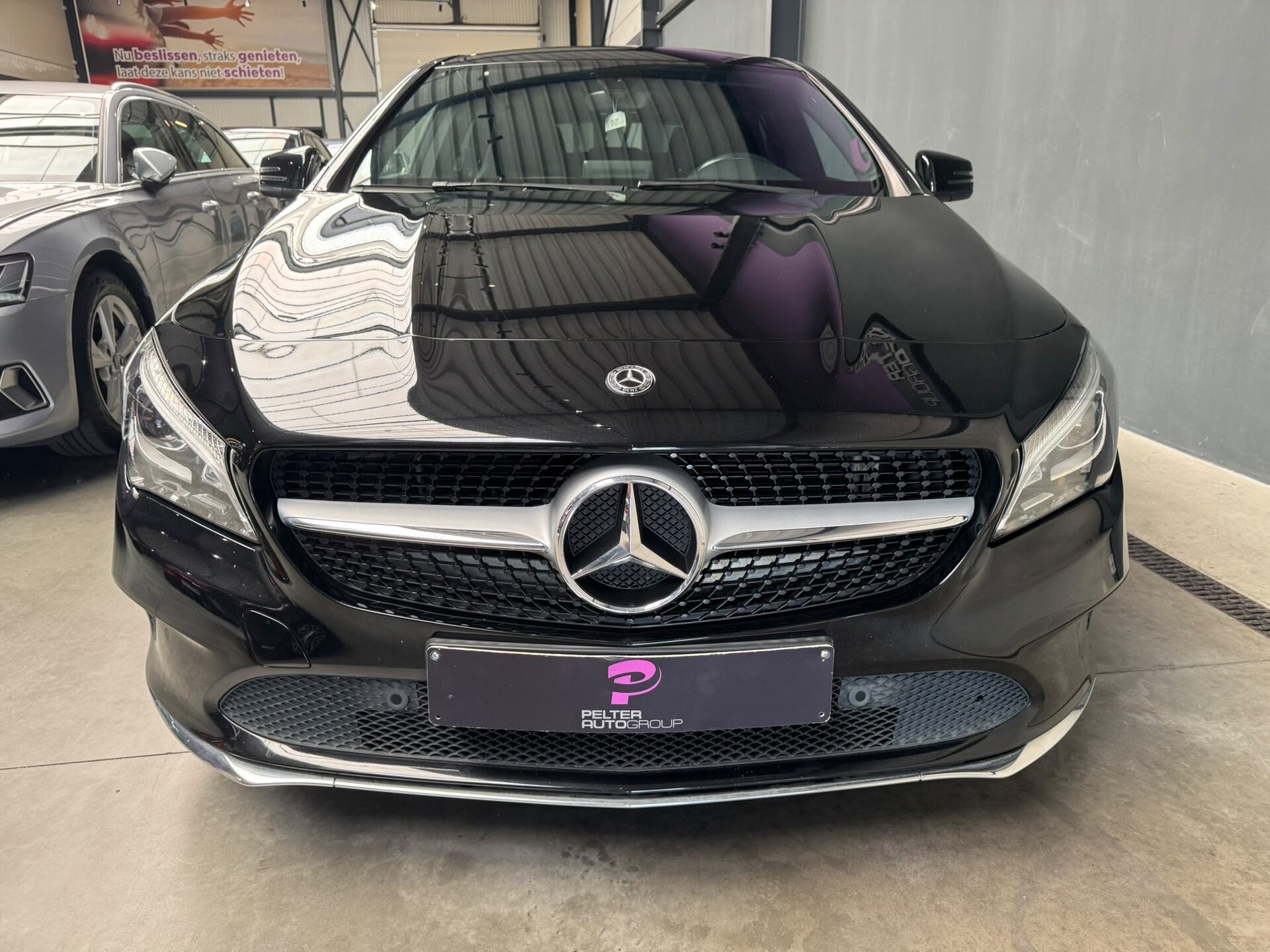 Mercedes-Benz CLA 200 d Shooting Break Automaat GPS Camera, Auto's, Mercedes-Benz, CLA, 4 cilinders, Zwart, Bedrijf