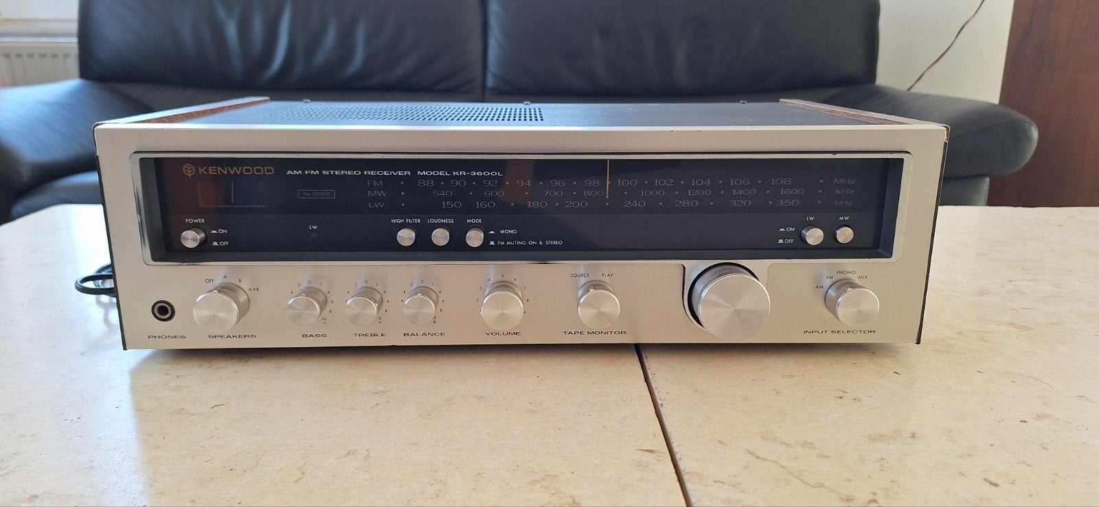 ampli tuner Kenwood kr 3600L