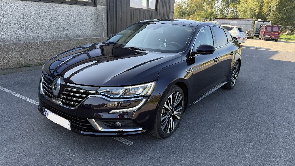Renault Talisman 2.0DCI automaat 4 Control Euro6D Nieuwstaat, Auto's, 4 cilinders, Zwart, Leder, Particulier