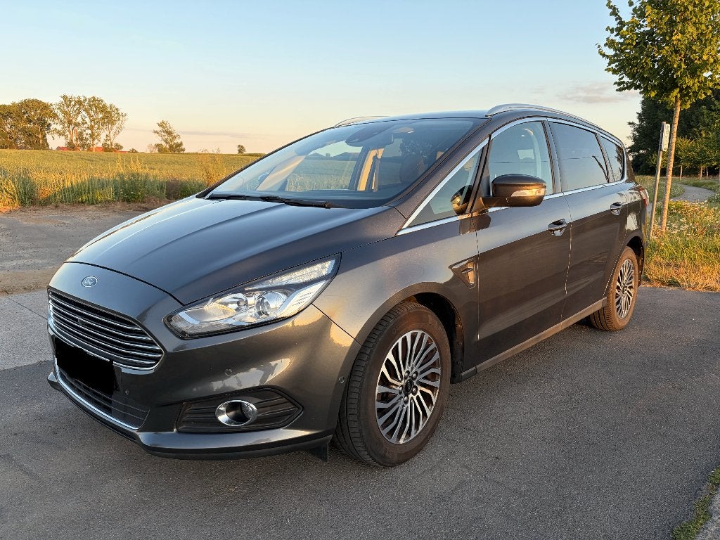 Ford s-max titanium 2.0 tdci 150pk 7pl automaat, Autos, Achat, Euro 6, 7 places, Noir
