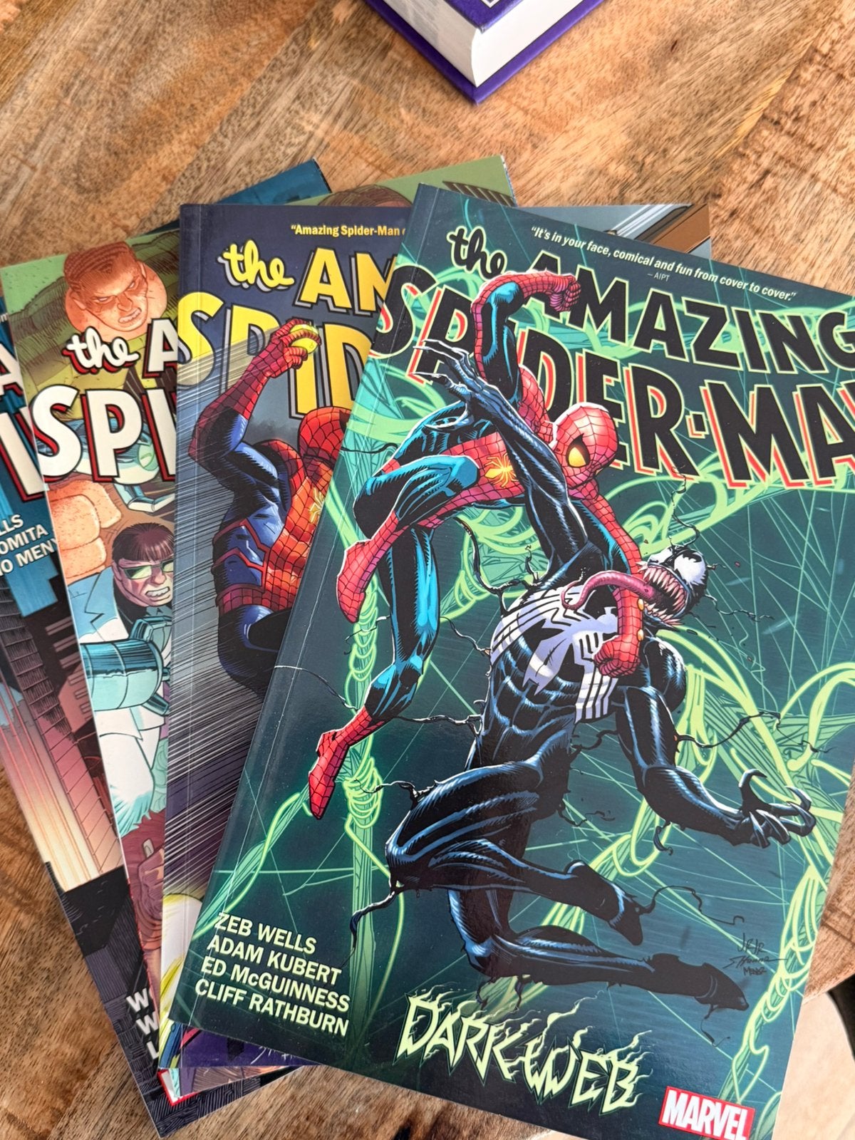 Amazing Spider-Man - Zeb Wells, volumes 1, 2, 3 en 4, Livres, BD | Comics, Enlèvement, Comme neuf