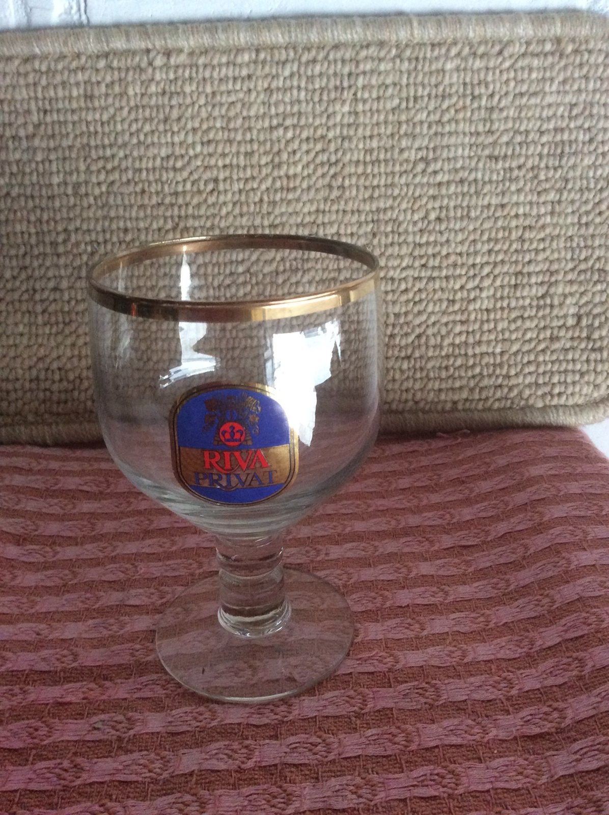 Privat, brij. Riva Dentergem, Verzamelen, Ophalen, Zo goed als nieuw, Glas of Glazen