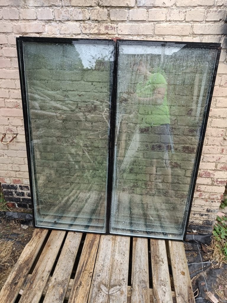 Ramen, Doe-het-zelf en Bouw, Ophalen, Gevelraam of Ruit, Gebruikt, Minder dan 80 cm