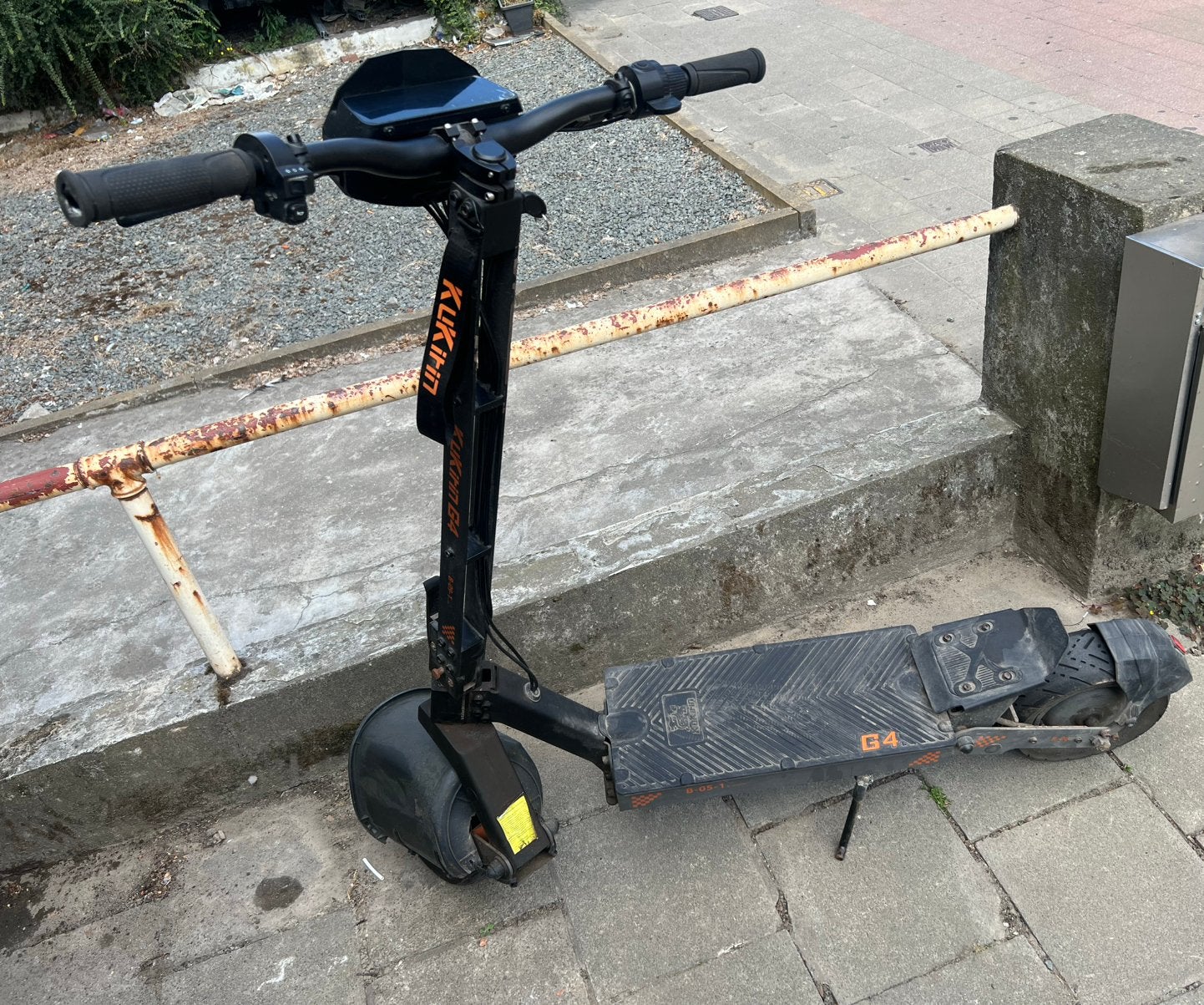 Kukirin g4, Vélos & Vélomoteurs, Trottinettes, Enlèvement, Utilisé, Step électrique (E-scooter)