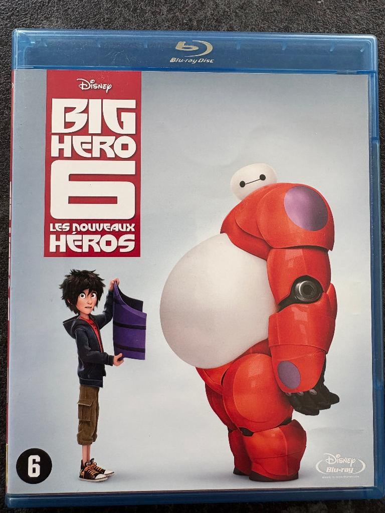 Big Hero 6 Blu-ray, Cd's en Dvd's, Blu-ray, Ophalen of Verzenden, Zo goed als nieuw, Kinderen en Jeugd