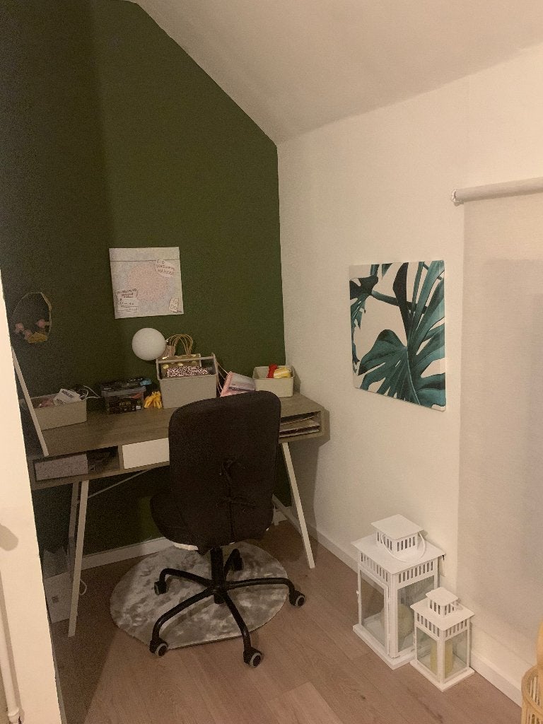 Jysk de bureau, Maison & Meubles, Enlèvement, Utilisé, Jysk, Beige