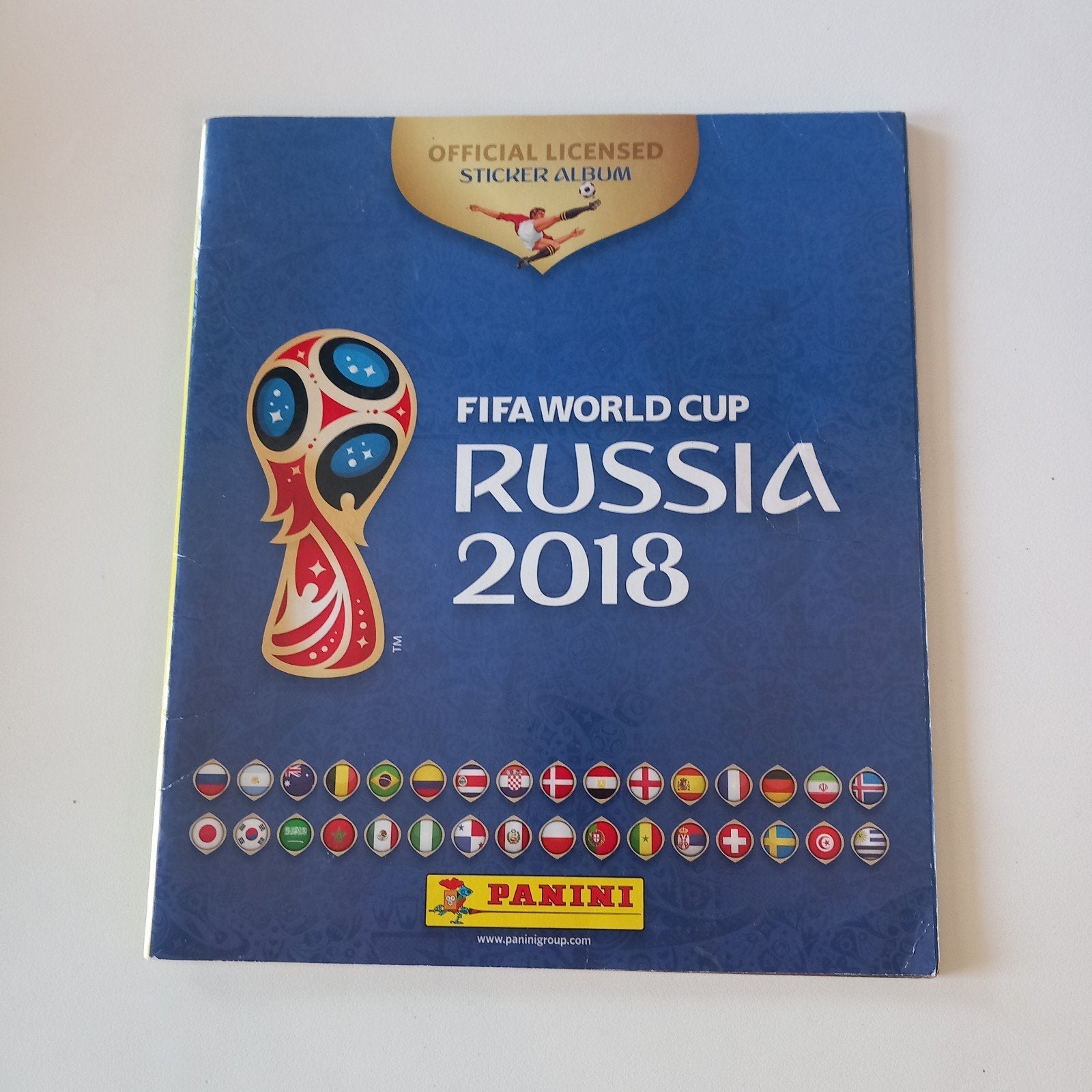 Wk russia 2018 leeg panini sticker album, Ophalen of Verzenden, Sticker