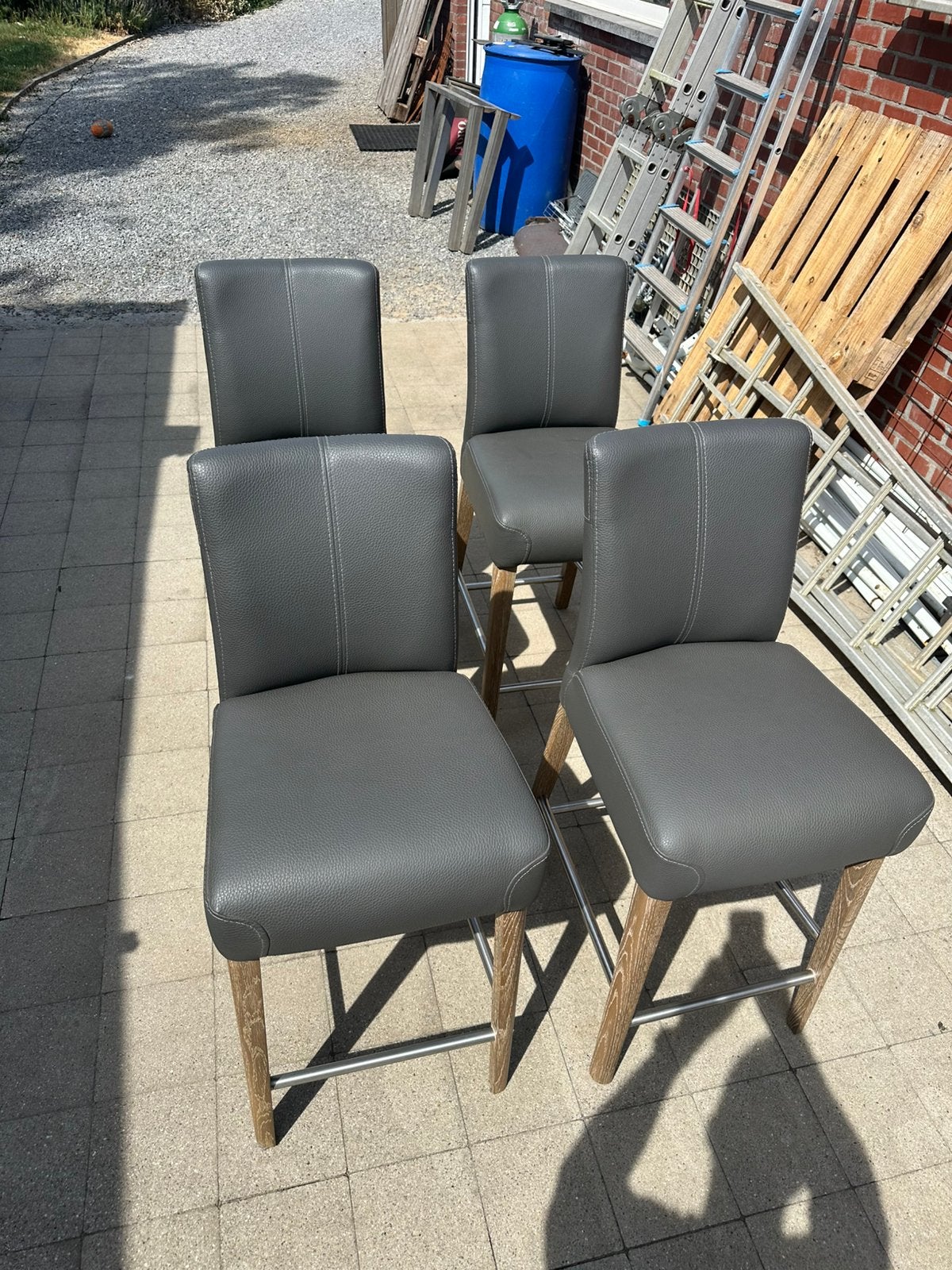 4 tabourets de bar originaux H&H, Enlèvement, Comme neuf