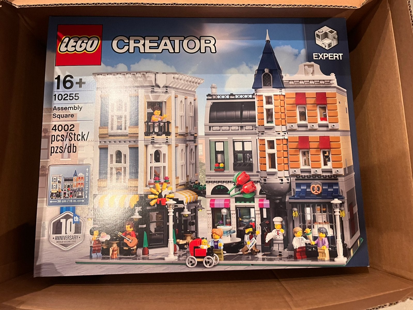 Lego 10255 Assembly Square - Nieuw in verzegelde doos, Ophalen, Nieuw, Compleet, Lego