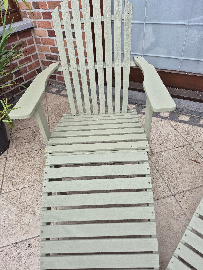 2 Canadese stoelen : merk Big John, Ophalen, Zo goed als nieuw, Hout