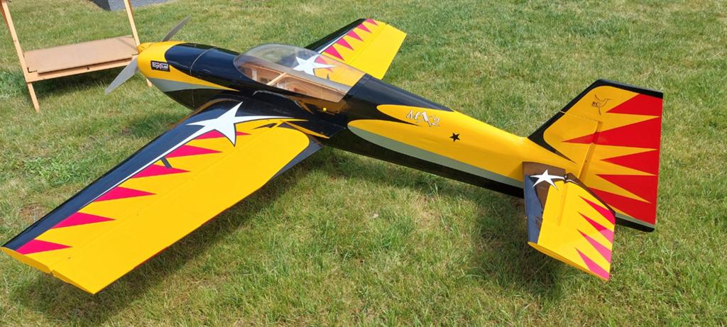 Extra MX2 van BG models span 1950, Hobby en Vrije tijd, Modelbouw | Radiografisch | Vliegtuigen, Ophalen, Gebruikt, Elektro, RTF (Ready to Fly)