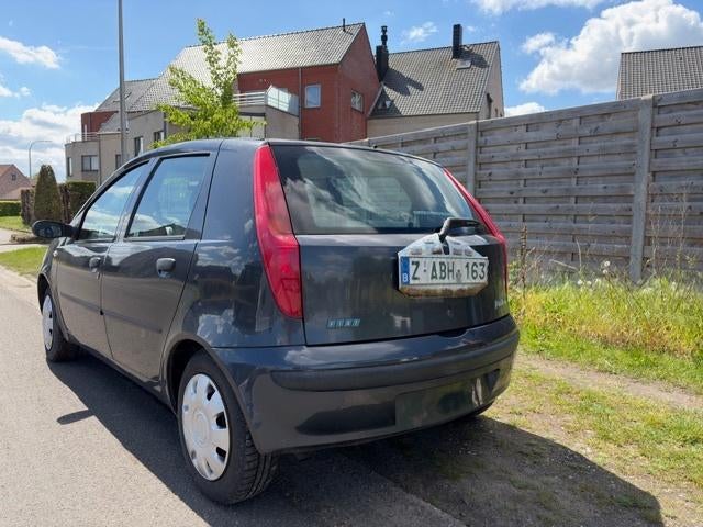 punto 1200 benz. 1 eigenaar gekeurd voor verk euro4, Autos, Fiat, 1242 cm³, Argent ou Gris, Achat, Beige