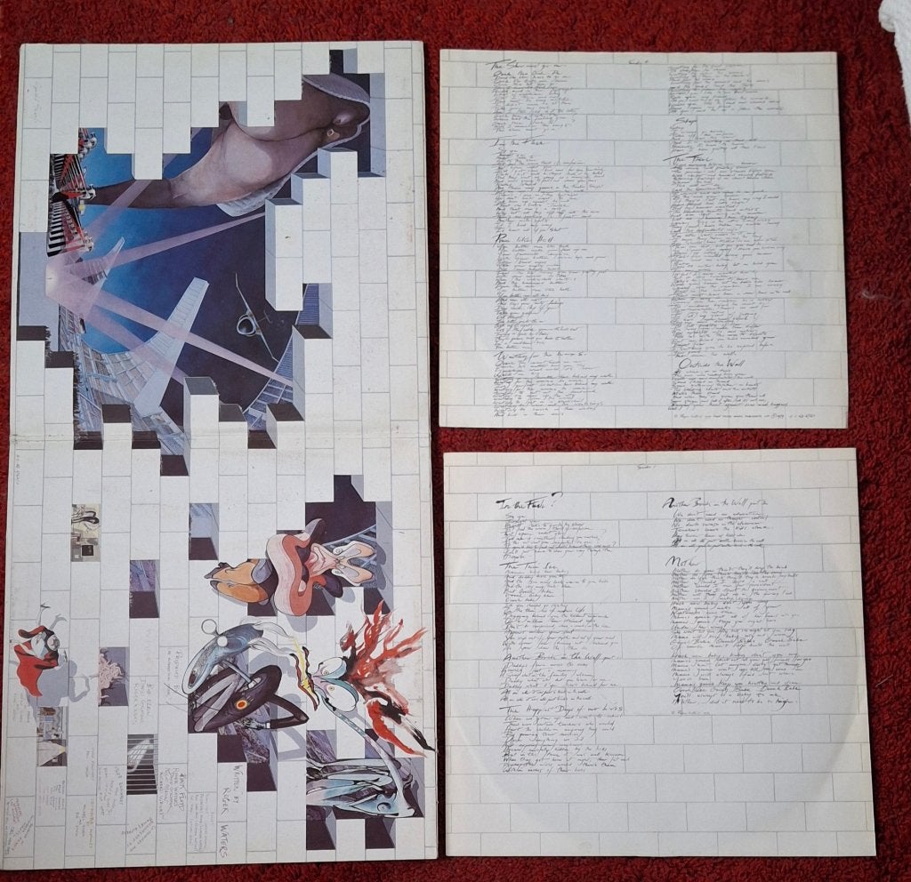 Pink Floyd THE WALL 33t LP vinylplaat, Cd's en Dvd's, Vinyl | Overige Vinyl, Ophalen of Verzenden, Gebruikt, LP