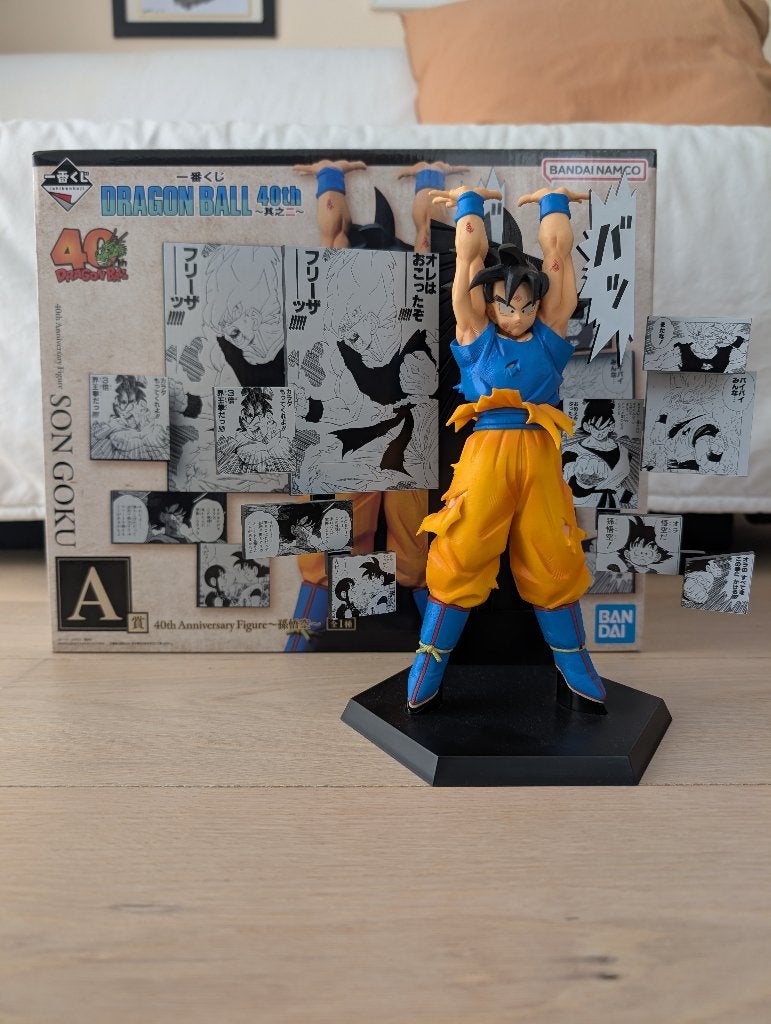 Figurine Ichiban Kuji Dragon Ball 40th Anniversary Son Goku, Enlèvement ou Envoi, Comme neuf, Autres types