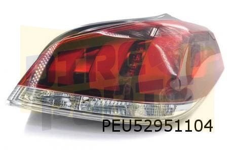 Peugeot 508 Sedan achterlicht Rechts Origineel! 9807242680, -, Verzenden, -, Nieuw