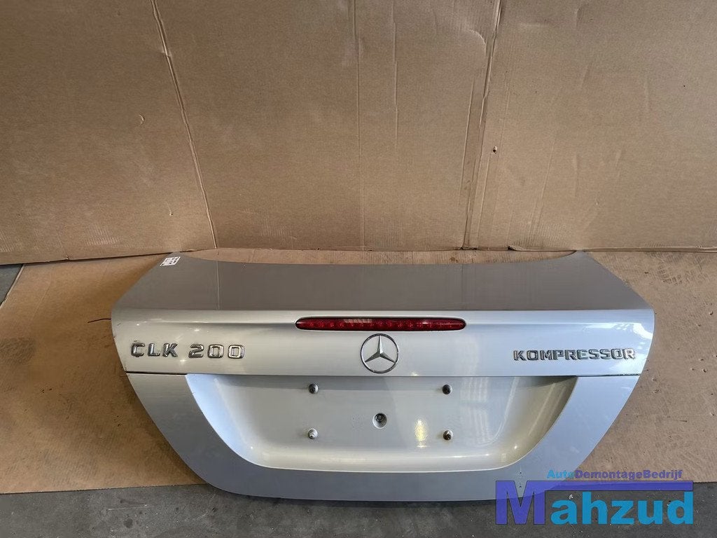 MERCEDES CLK W209 COUPE GRIJS 744 Achterklep achterdeur slot, Gebruikt, Mercedes-Benz AG, Deur, Mercedes-Benz