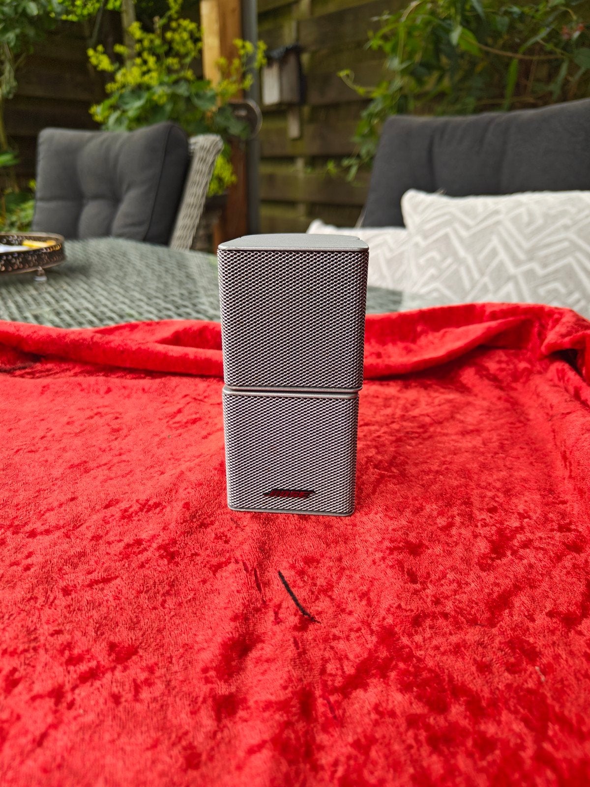 Haut-parleur Bose Jewel gris argenté, magnifique, TV, Hi-fi & Vidéo, Enlèvement ou Envoi