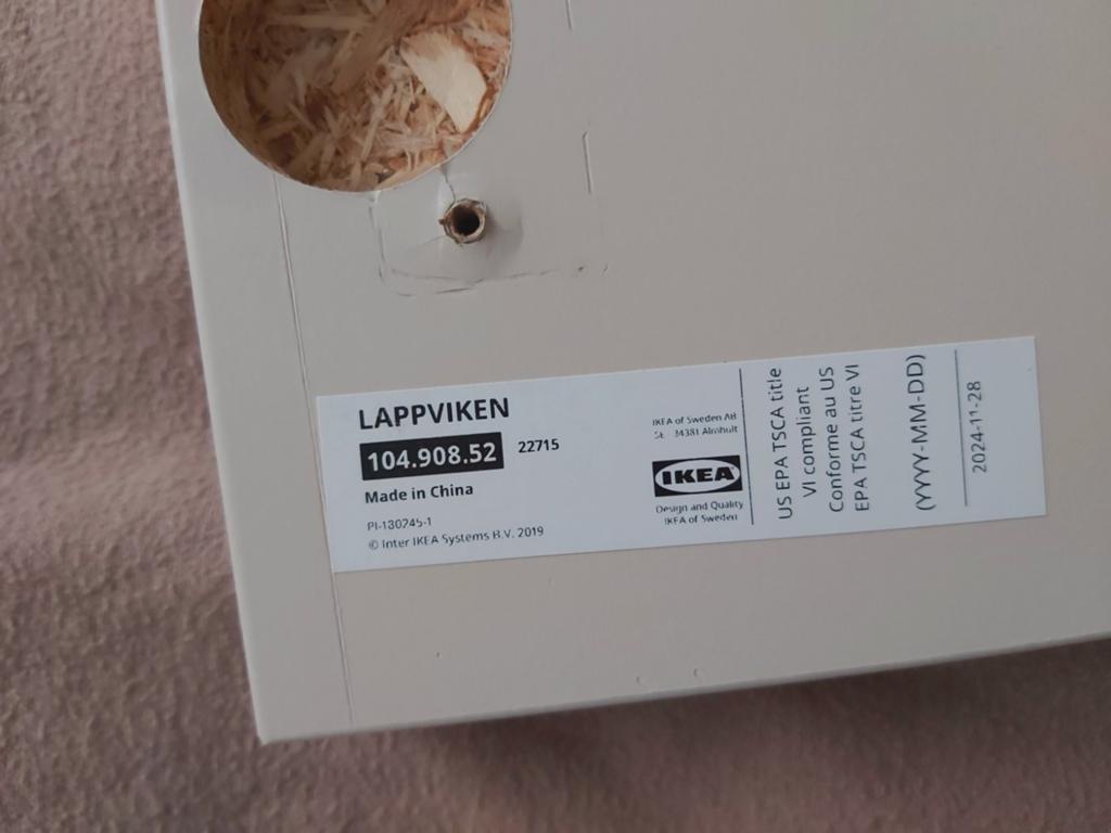 Ikea 2 deurtjes lappviken grijsbeige, Huis en Inrichting, Ophalen