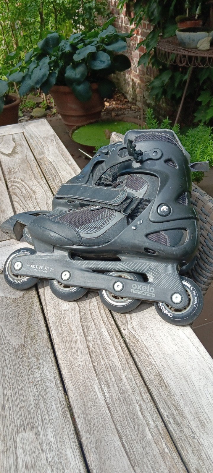 fitness skeelers, Autres marques, Rollers 4 roues en ligne, Enlèvement ou Envoi, Utilisé