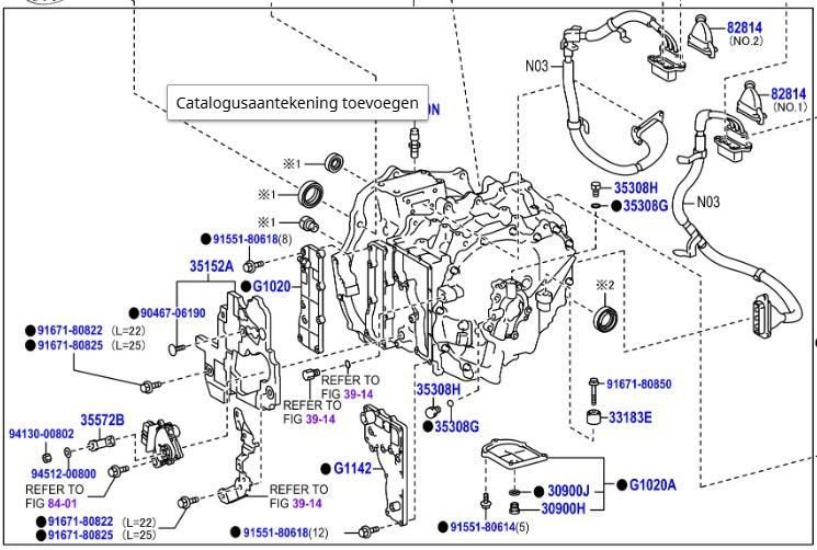 CVT versnellingsbak voor een Toyota RAV40 10/2015-10/2018, Ophalen, Gebruikt, Toyota