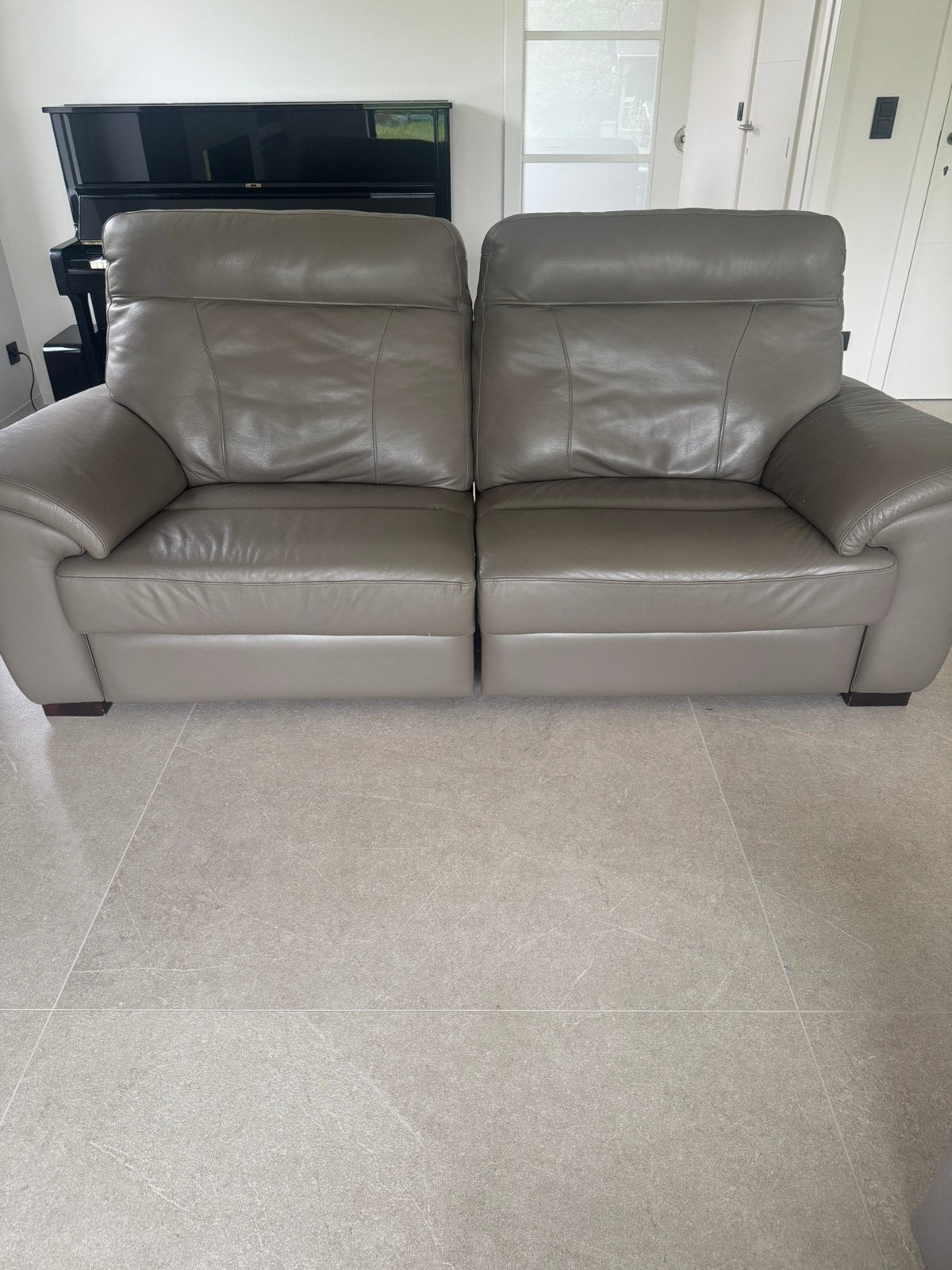 2 x 3 places Henders & Hazel pliables électriquement, Maison & Meubles, 200 à 250 cm, Banc droit, Enlèvement, Utilisé