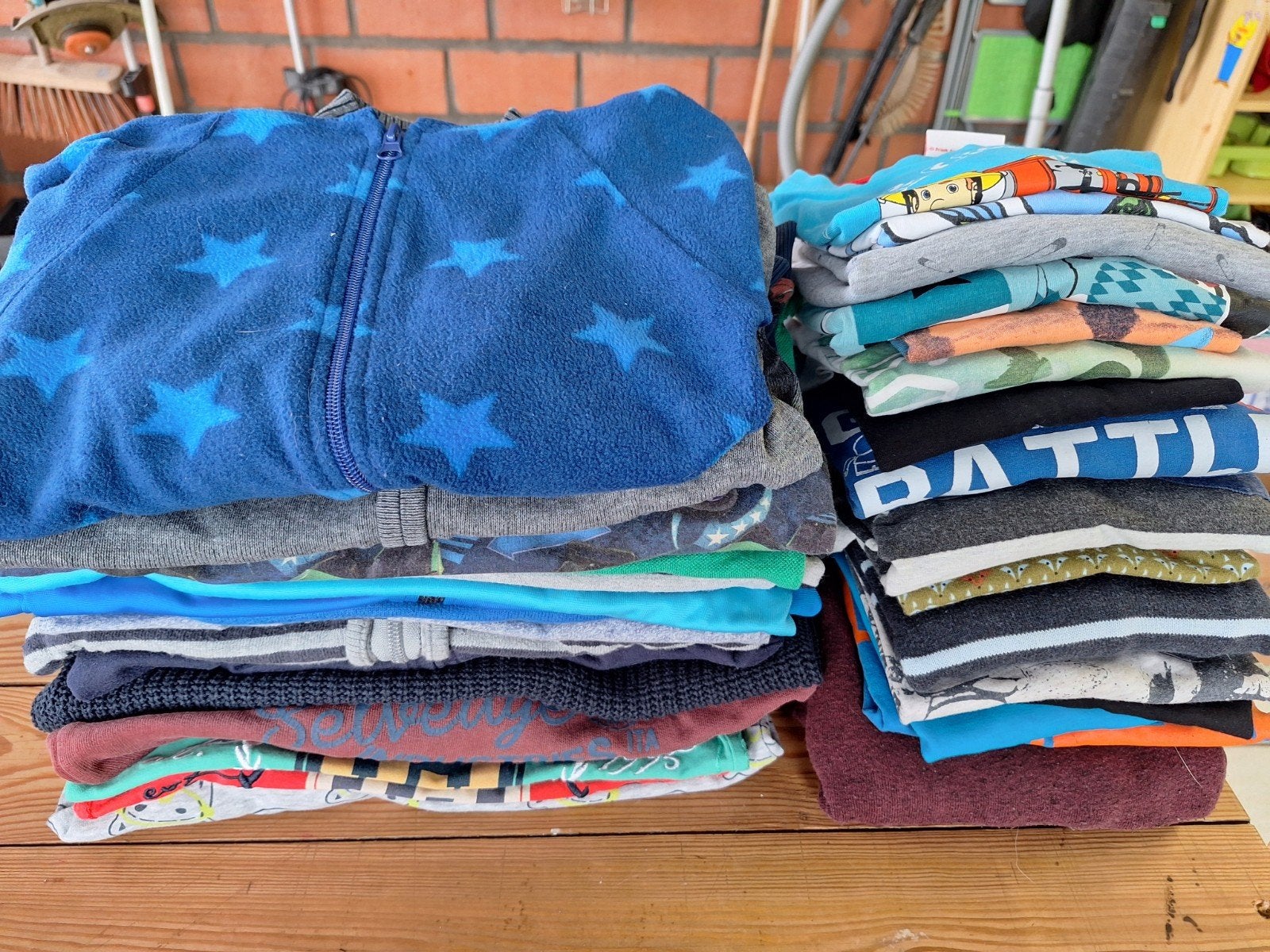 Pakket 110-116, jongen, trui, shirts, Kinderen en Baby's, Ophalen