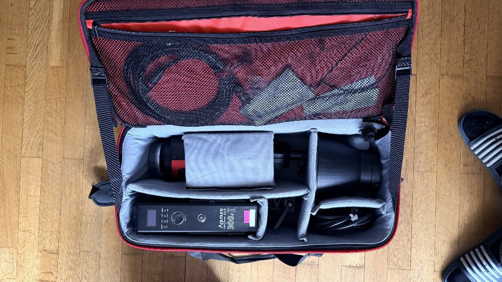 Aputure 300d II "Standard Kit", TV, Hi-fi & Vidéo, Enlèvement, Utilisé, Autres marques, Lampe de studio